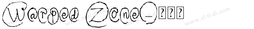 Warped Zone字体转换
